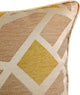 Yellow Decorative Pillow Covers 14"x14" Art Silk, Tangled Trellis