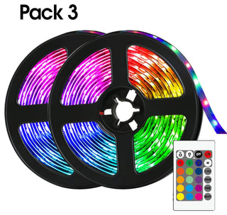 WBM Smart Remote Control Led Strip Light With 24 Key, RGB Led Strip Light 16 ft.