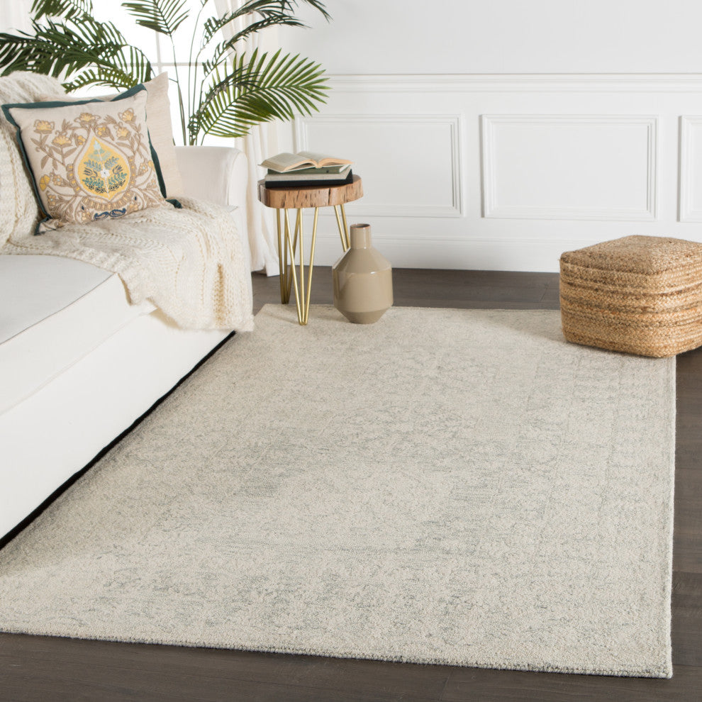 Jaipur Living Linde Medallion Gray Rug, 3'x10'