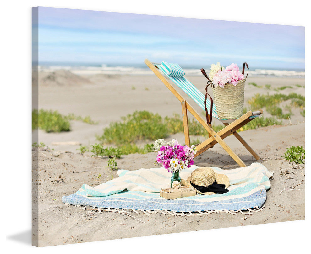 Marmont Hill, "Coastal Retreat" by Sylvia Cook Painting on Wrapped Canvas, 36x24