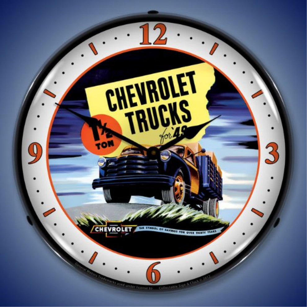 GMRE1206378 1949 Chevrolet Truck Clock
