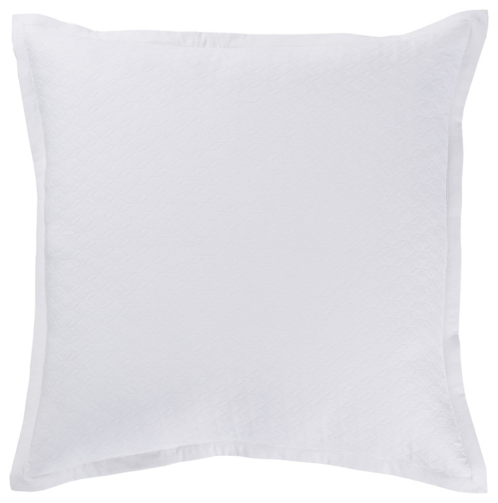 Briley 26"x26" Euro Sham, White
