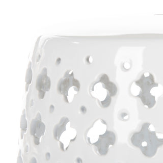 Safavieh Lacey Garden Stool, White