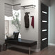 Elevate All Modern Decor Hook, Matte Black, Double