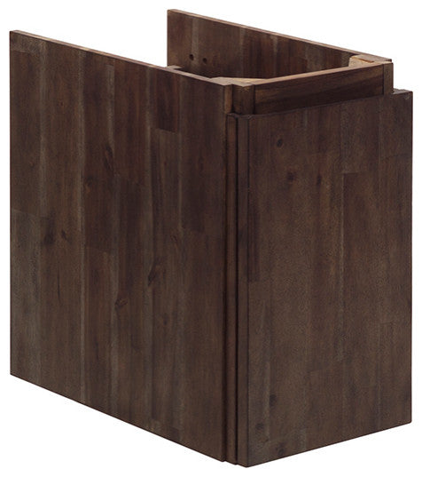 Formosa Floor Standing Open Bottom Double Sink Modern Bathroom Cabinet, 82"