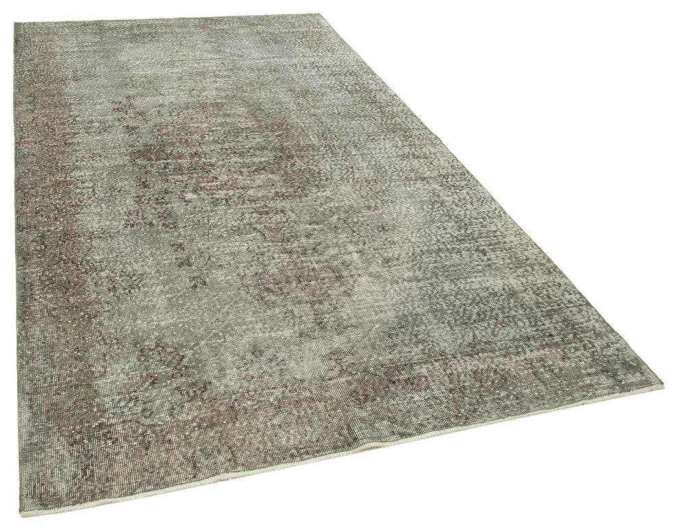 Rug N Carpet - Handmade Turkish 5' 4" x 9' 4" Colorful Overdyed Area Rug