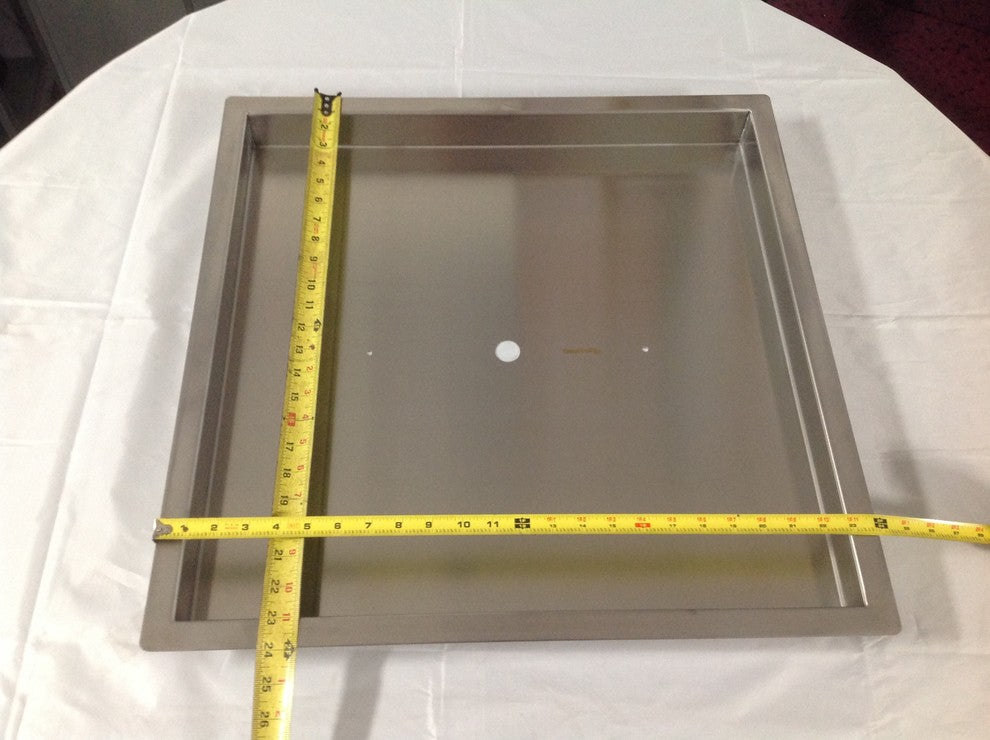 Stainless 22"x22"x2 Insert For 12-18 Fire Rings