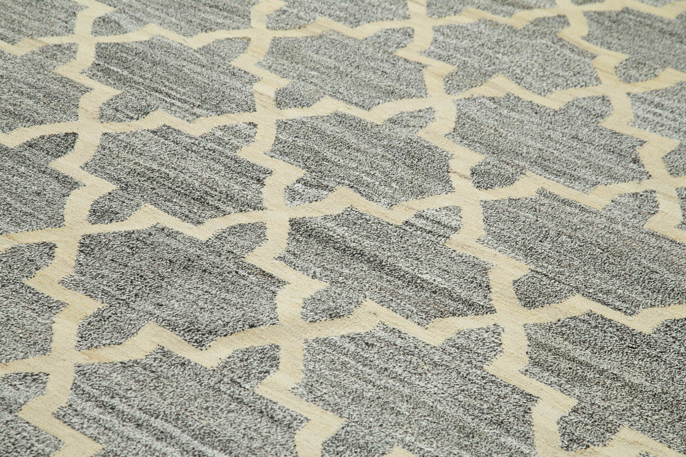 Rug N Carpet - Hand-knotted Turkish 7' 11'' x 10' 0'' Unique Wool Kilim Rug