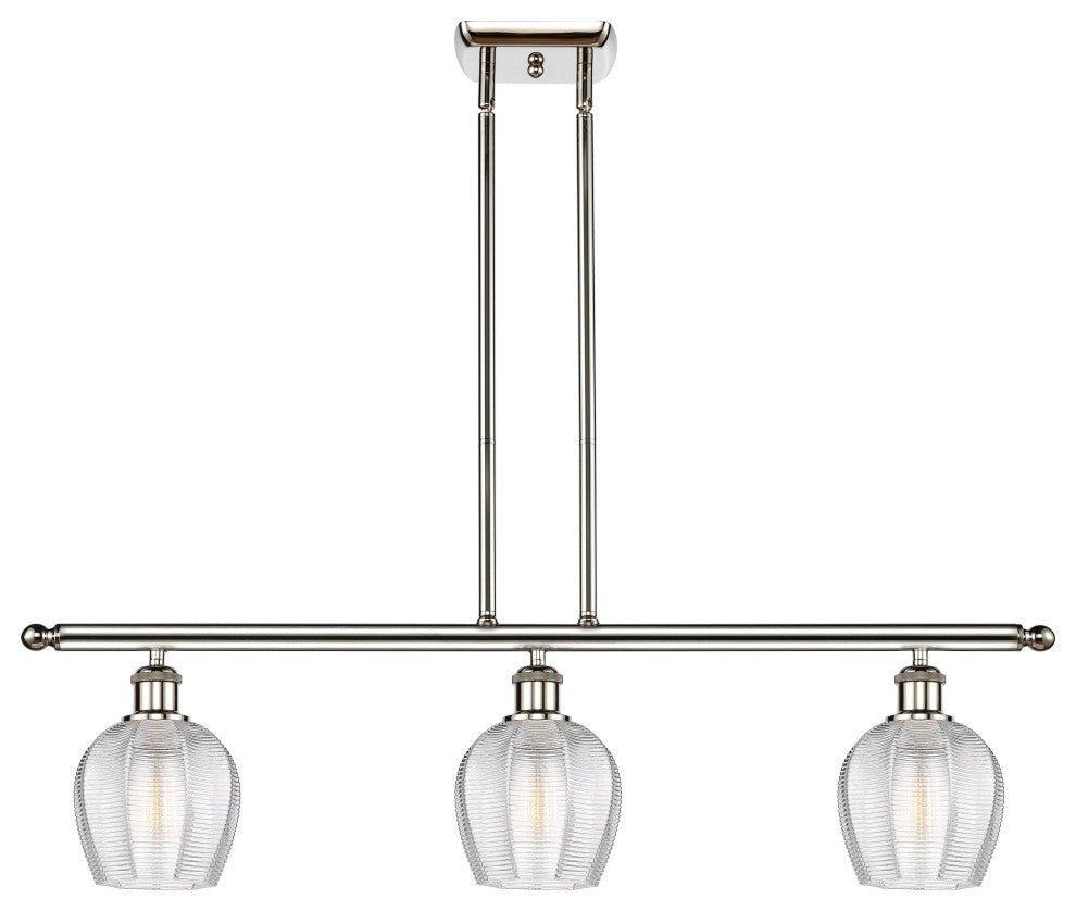 Innovations 516-3I-PN-G462-6-LED 3 Light Island Light, Polished Nickel