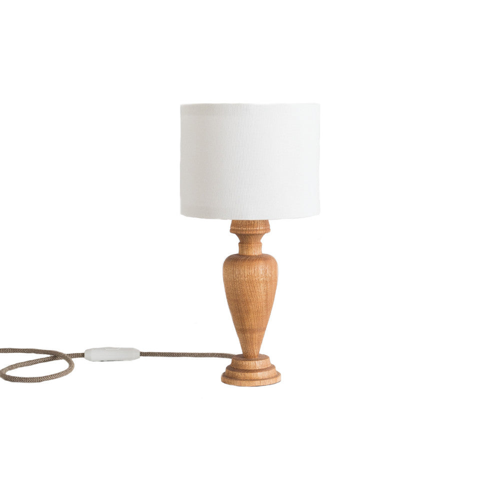 Frances wood table lamp