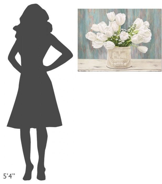 "Country Bouquet" Stretched Canvas Giclee by Remy Dellal, 32x24"