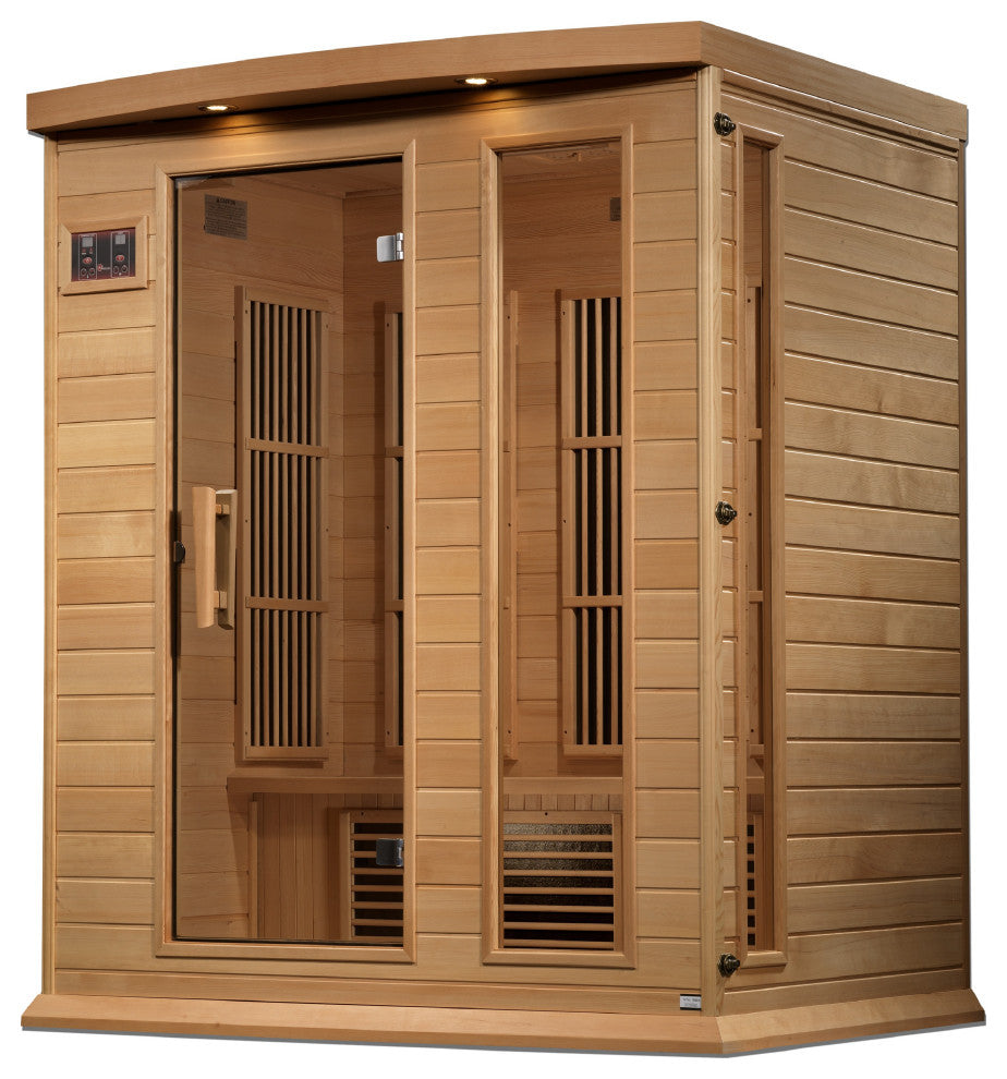 3-Person Full Spectrum Near Zero Emf, Under 2Mg Far Infrared Sauna