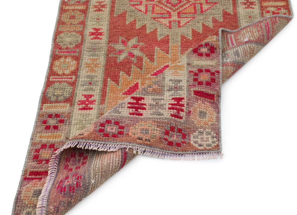 Vintage Turkish Runner Rug - 2' 7" x 13' 5" (31 in. x 161 in.)