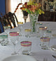 Double Old Fashion Set of 6 Melania Collection Multicolor