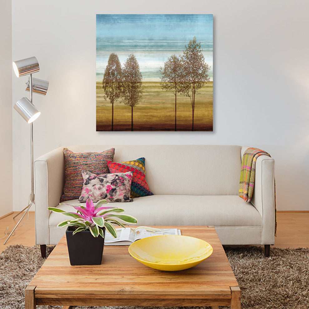 "Repose I" by Chris Donovan, Canvas Print, 26"x26"
