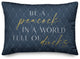 Geo Leaf Pattern 10 14x20 Spun Poly Pillow
