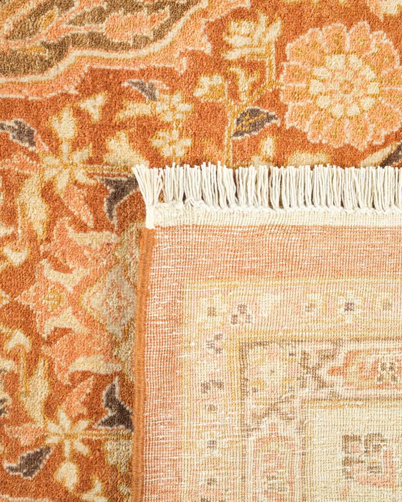 Jocelyn, One-of-a-Kind Hand-Knotted Area Rug Brown, 6'2"x9'1"