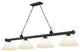 Zlite 2306-4MB-AMO14 4-Light Billiard, Matte Opal