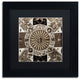 Alan Blaustein ''Giardini Italiano VII'' Art, Black Frame, Black Mat, 11x11