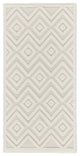 Nourison Versatile 2' x 4' Ivory/White Modern Area Rug