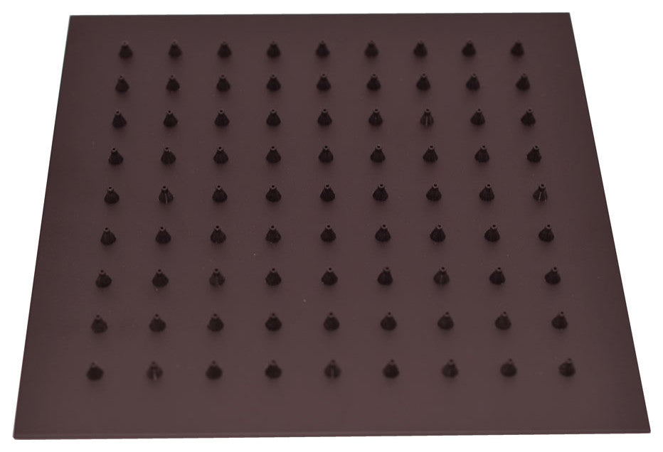 12"x12" Square Thin Shower Head, Oil Rubbed Bronze