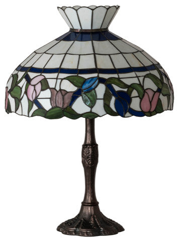 Meyda Lighting 232796 26" High Rose Vine Table Lamp