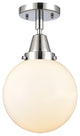 INNOVATIONS LIGHTING 447-1C-PC-G201-8 Beacon Flush Mount