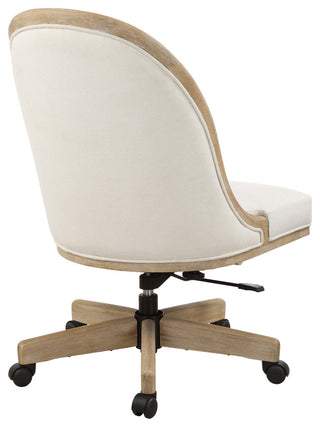 Uttermost Lithe Light Oak Desk Chair