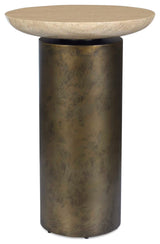 Uttermost Oslo Brass Outdoor Accent Table