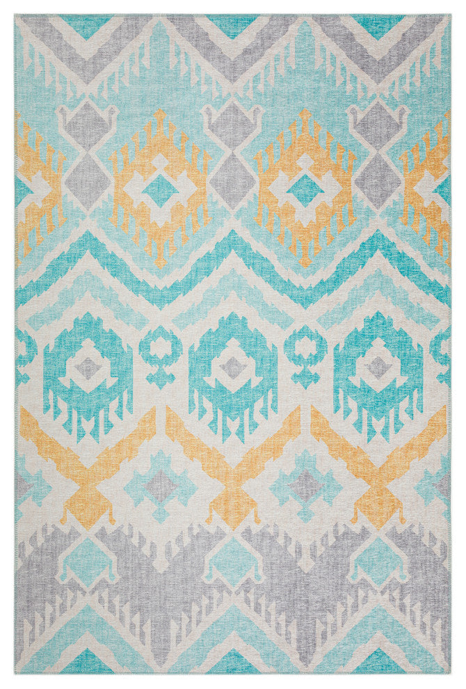 Indoor/Outdoor Sedona SN2 Spa Machine Washable 5' x 7'6" Rug