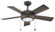 Hinkley Croft 42" Integrated LED Indoor Ceiling Fan, Metallic Matte Bronze
