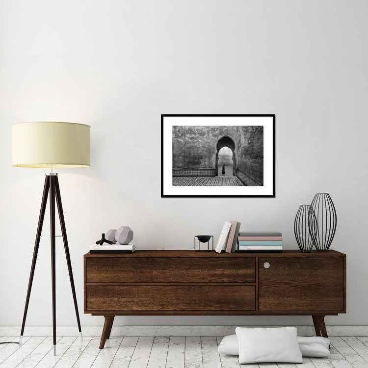 "Old World" Framed Digital Print by Ali Khataw, 38"x28"