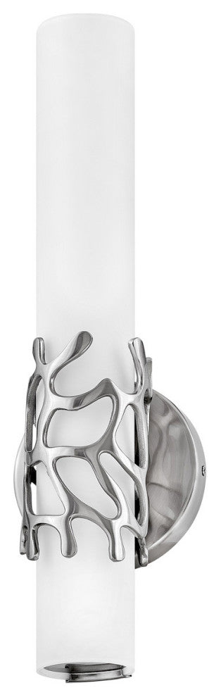 Hinkley Lyra Medium Led Sconce, Brushed Nickel