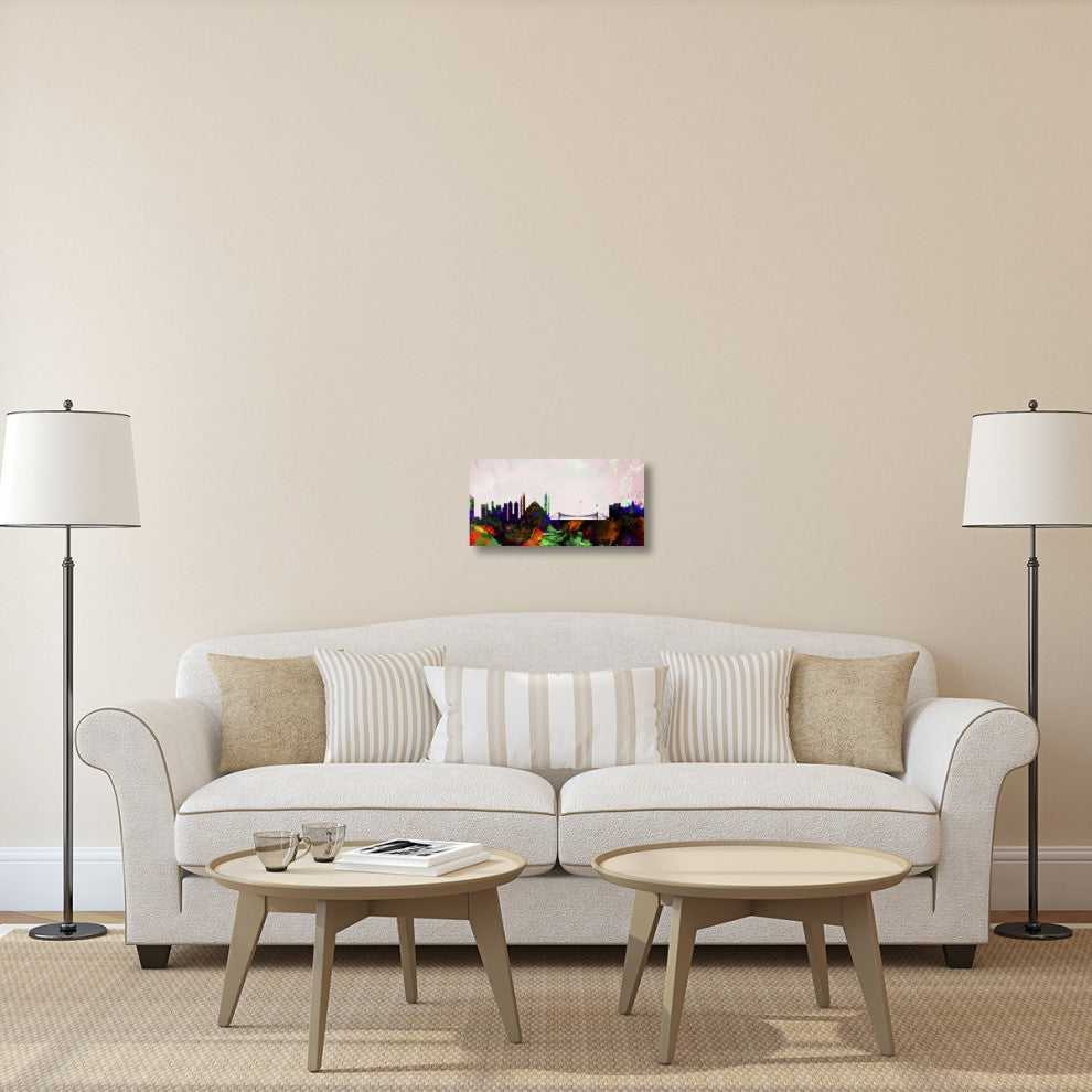 "Istanbul City Skyline" Fine Art Print