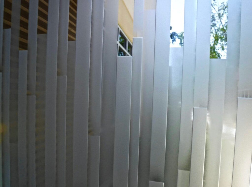Interior Prehung Door or Interior Slab Door - Mosaics - Primed - 24" x 80" -...