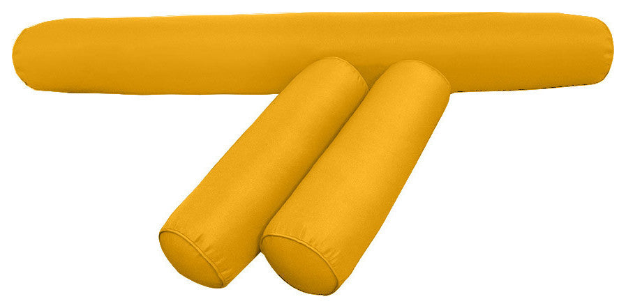 Style 6 Twin Size Pipe Trim Bolster Pillow Cushion Outdoor Slip Cover ONLY AD108