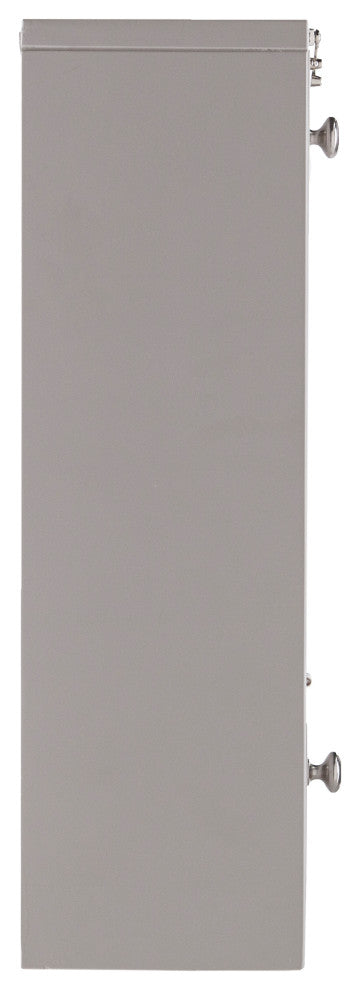 Shipston Wall Mount Laptop Desk, Universal Style- Gray
