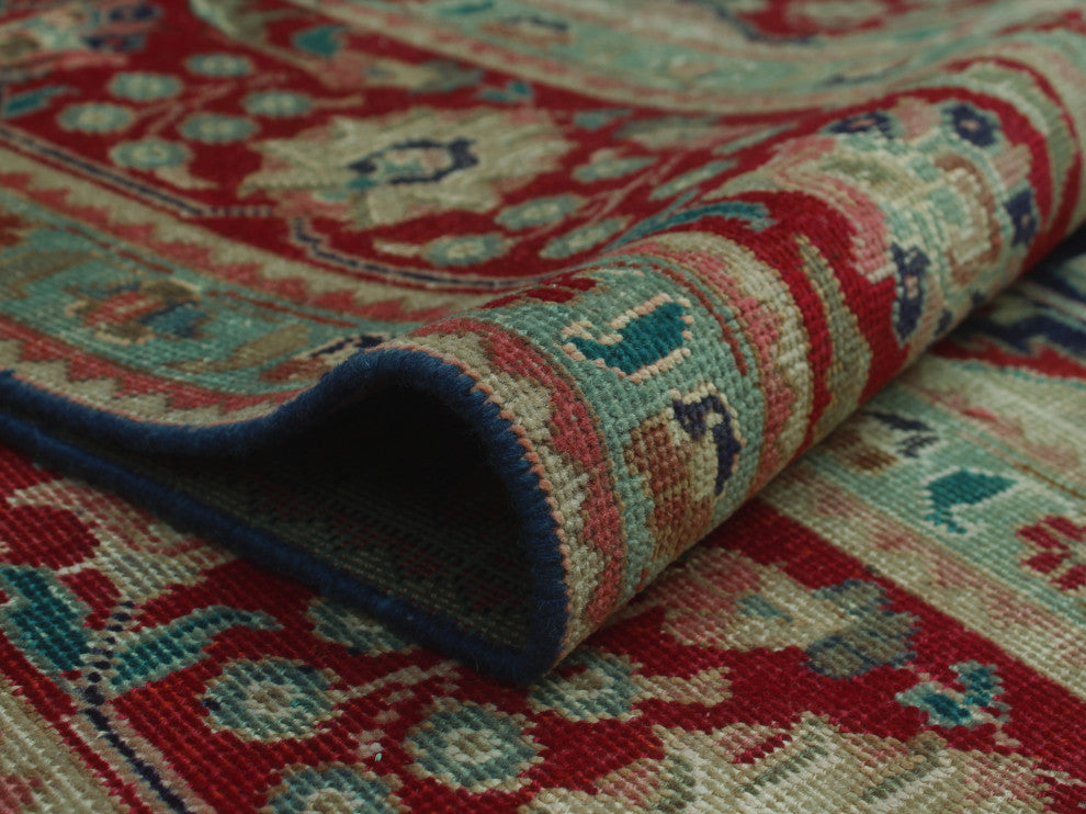 Fine Vintage Distressed Yolimar Navy Rug