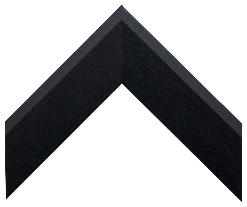 LaRue Framed Wall Mirror, Black, 36" X 54"