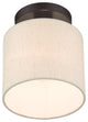 English Bronze Casual, Transitional, Versatile, Minimal Semi Flush