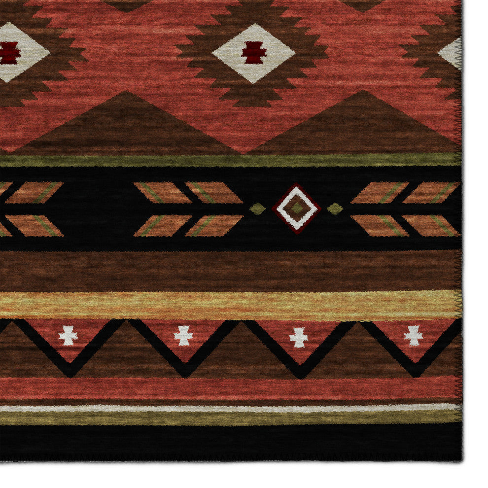 Addison Rugs Sonora ASO33 Brown 2'3"x7'6" Rug