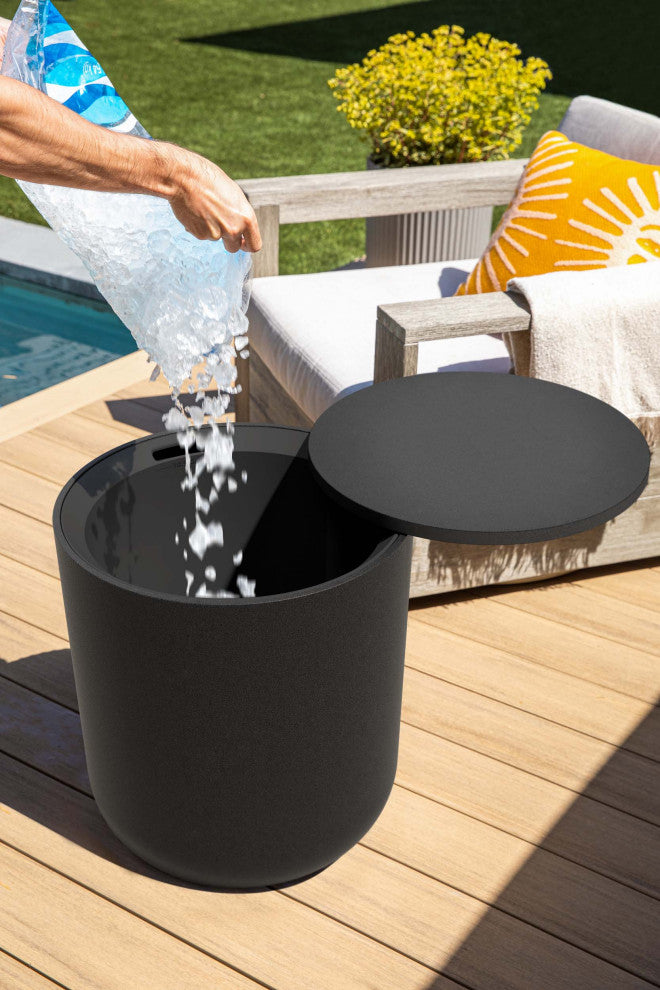Veradek Kona Chill Side Table Black