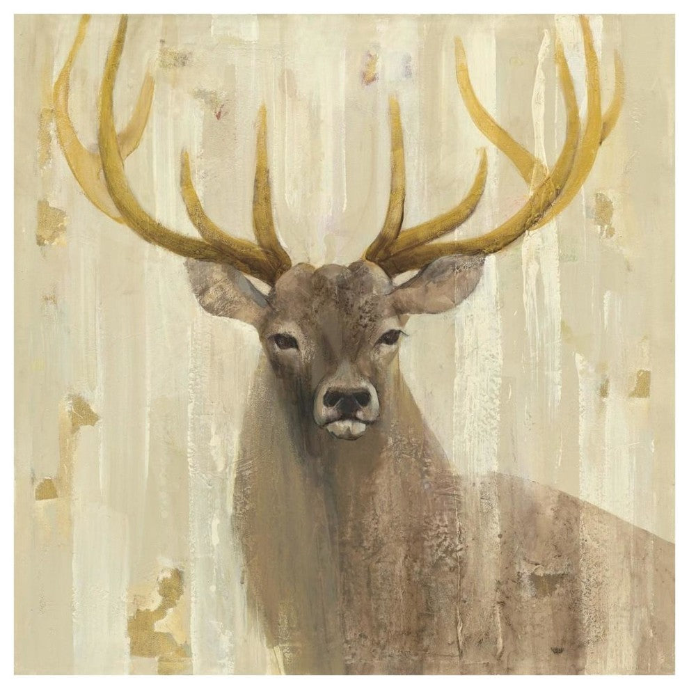 "Forest King" Digital Paper Print by Albena Hristova, 26"x26"
