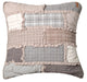 Smoky Cobblestone Decorative Pillow