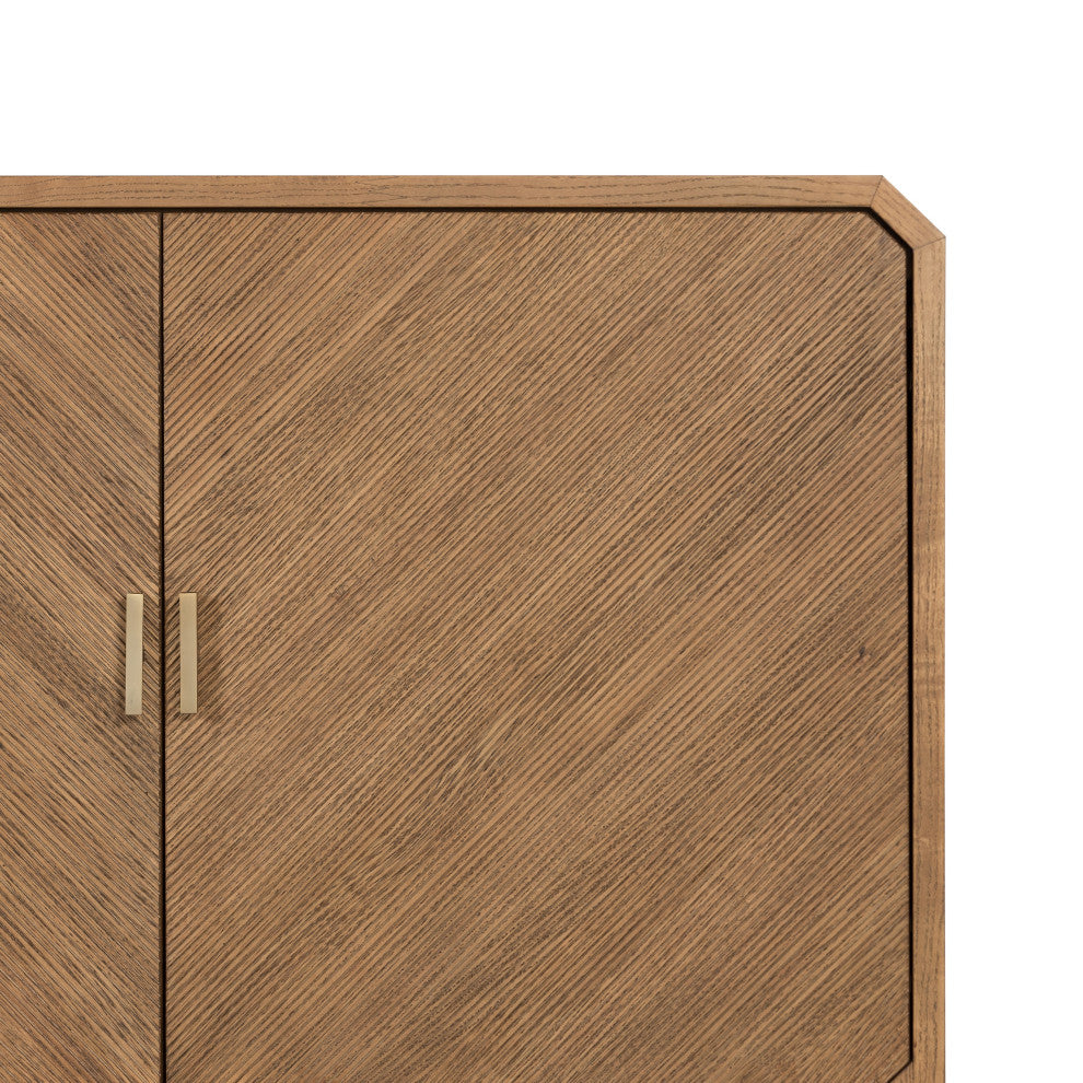 Caspian Sideboard, Natural Ash Veneer
