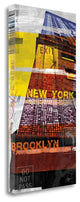 "New York Sky III" By Sven Pfrommer, Giclee Print on Gallery Wrap Canvas
