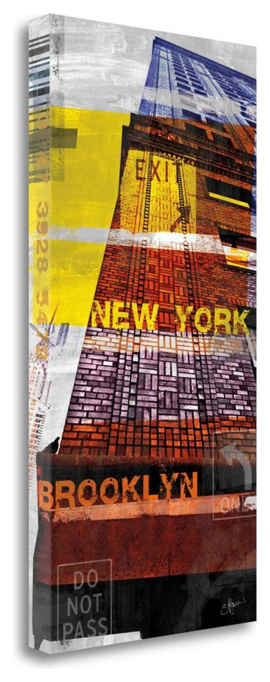 "New York Sky III" By Sven Pfrommer, Giclee Print on Gallery Wrap Canvas