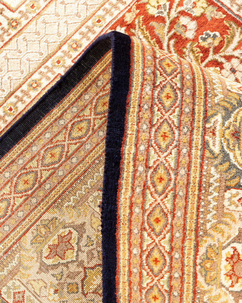 Mogul, One-of-a-Kind Hand-Knotted Area Rug Black, 8' 3" x 10' 4"