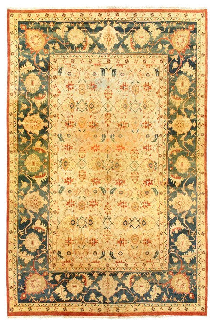 Ivory Fine Hand Knotted Agra 11'8''x17'6''