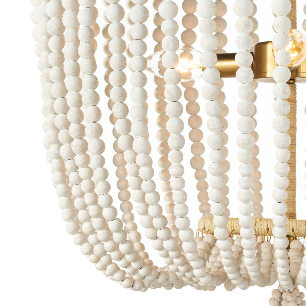Milos Chandelier, White